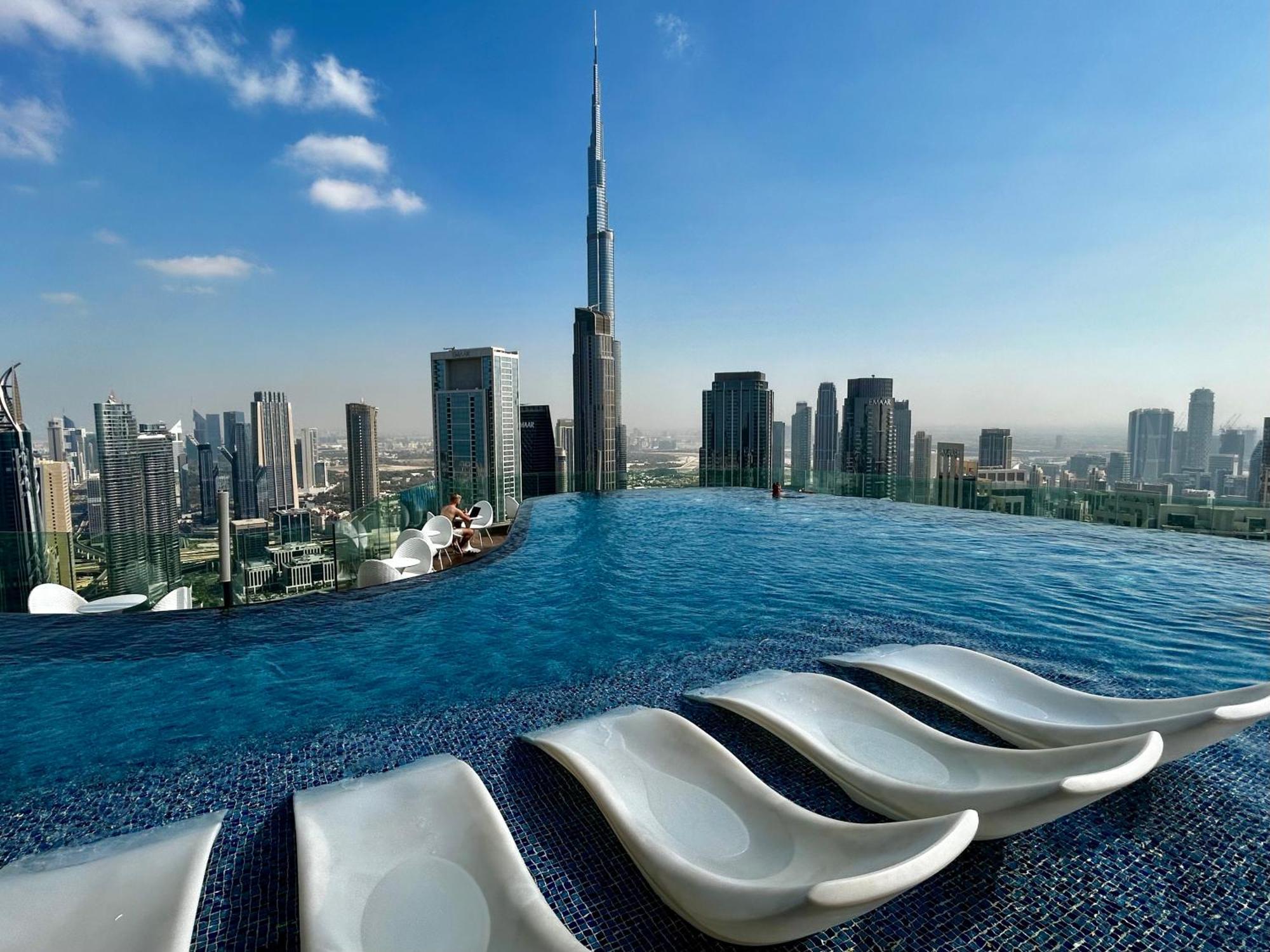 Burj Khalifa Views 2Br With Infinity Pool Downtown Apartment Dubai Exterior photo